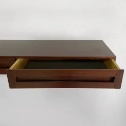Pamono Mid-Century Modern Italian Wood Wall Console attributed to Vittorio Introini, 1960s Discount