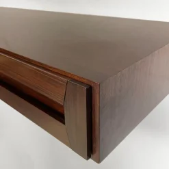 Pamono Mid-Century Modern Italian Wood Wall Console attributed to Vittorio Introini, 1960s Discount