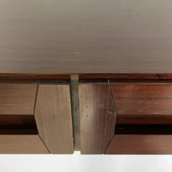 Pamono Mid-Century Modern Italian Wood Wall Console attributed to Vittorio Introini, 1960s Discount