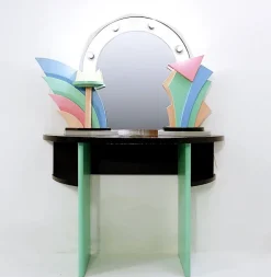 Pamono Mid-Century Modern Lacquered Wood Dressing Table, 1960s Best