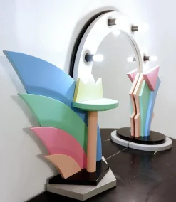 Pamono Mid-Century Modern Lacquered Wood Dressing Table, 1960s Best