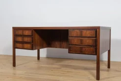 Pamono Mid-Century Modern Model 77 Freestanding Desk in Teak from Omann Jun, 1960s Outlet