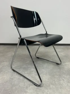 Pamono Mid-Century Modern No. 614/3 Dining Chairs attributed to Klaus Franck for Wilkhahn, 1970s, Set of 4 Online