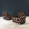 Pamono Mid-Century Modern Op Art Psychedelic Lounge Chairs, Italy, 1970s, Set of 2