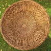 Pamono Mid-Century Modern Rattan and Iron Lounge Chairs, 1960s, Set of 2