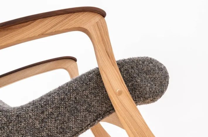 Pamono Mid-Century Modern Rocking Chair, 1950s