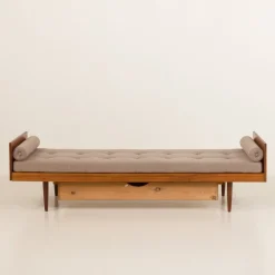 Pamono Mid-Century Modern Scandinavian Daybed with Duvet Compartment, 1960s Best