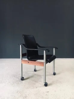 Pamono Mid-Century Modern Scandinavian Office Chair from Dyrlund, Denmark, 1960s Hot