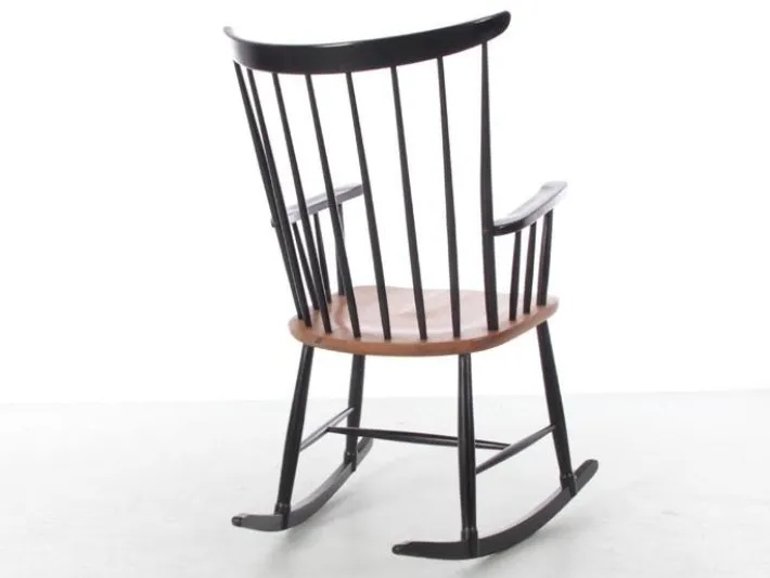Pamono Mid-Century Modern Scandinavian Rocking Chair attributed to Tapiovaara, 1960s Outlet