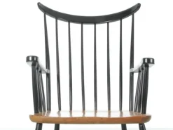 Pamono Mid-Century Modern Scandinavian Rocking Chair attributed to Tapiovaara, 1960s Outlet