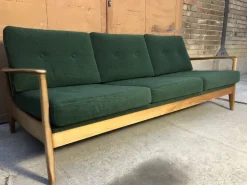 Pamono Mid-Century Modern 3-Seater Sofa Daybed by Eugen Schmidt for Soloform Discount