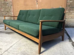 Pamono Mid-Century Modern 3-Seater Sofa Daybed by Eugen Schmidt for Soloform Discount