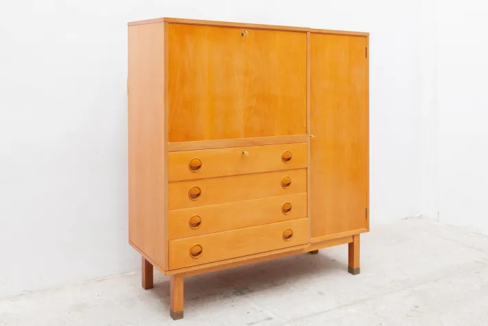 Pamono Mid-Century Modern Secretaire, Belgium, 1960s Online