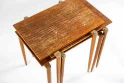 Pamono Mid-Century Modern Stacking Table Set, 1960s, Set of 3 Outlet