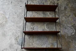Pamono Mid-Century Modern String Shelf, 1950s Clearance