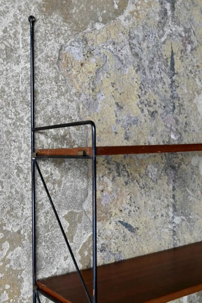 Pamono Mid-Century Modern String Shelf, 1950s Clearance