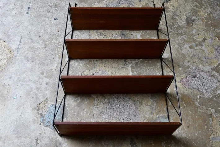 Pamono Mid-Century Modern String Shelf, 1950s Clearance