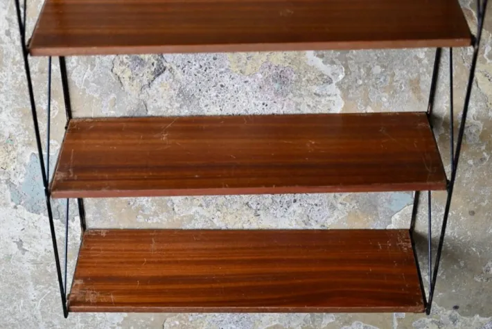 Pamono Mid-Century Modern String Shelf, 1950s Clearance