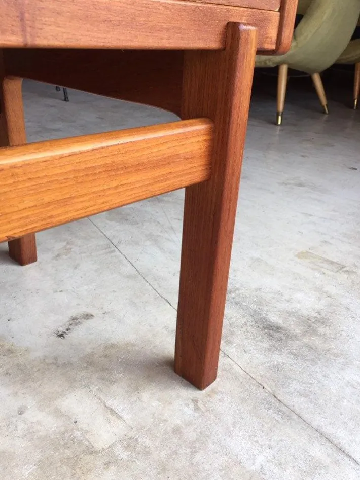 Pamono Mid-Century Modern Swedish Teak Secretary Writing Desk by Arne Wahl Iversen Best