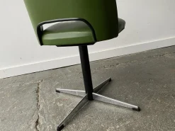 Pamono Mid-Century Modern Swivel Dining or Office Chairs, 1960s, Set of 4 Hot