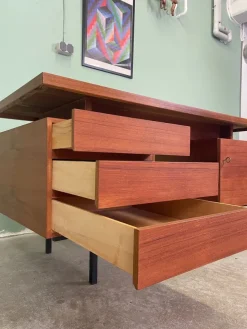 Pamono Mid-Century Modern Teak Desk, 1960s