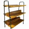 Pamono Midcentury Modern Teak Library Book Trolley with Slanted Shelves, 1970s Discount