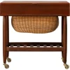 Pamono Mid-Century Modern Teak Sewing Table by Ejvind Johannson for FDB Mobler, 1960s Best