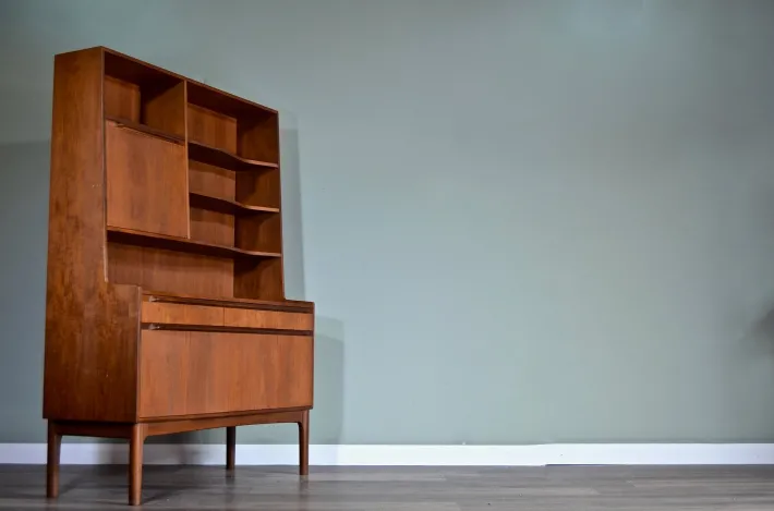 Pamono Mid-Century Modern Teak Secretaire from McIntosh, 1960s Best