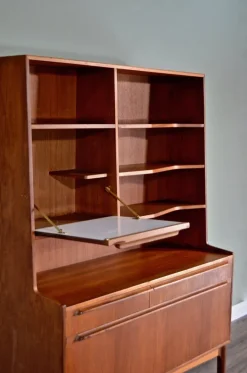Pamono Mid-Century Modern Teak Secretaire from McIntosh, 1960s Best