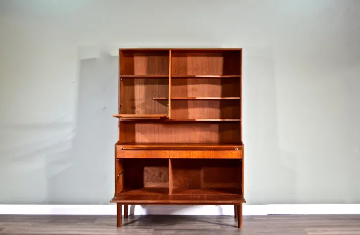 Pamono Mid-Century Modern Teak Secretaire from McIntosh, 1960s Best