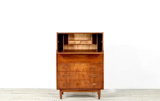 Pamono Mid-Century Modern Teak Secretaire from Jentique, 1960s New