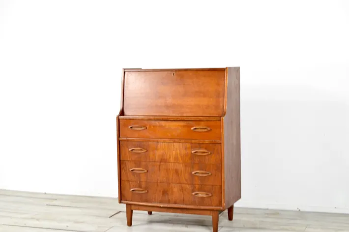 Pamono Mid-Century Modern Teak Secretaire from Jentique, 1960s New