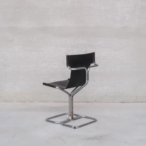 Pamono Mid-Century Modern Topos Dining Chairs by Gruppo Dam for Busnelli, 1970s, Set of 4 Online