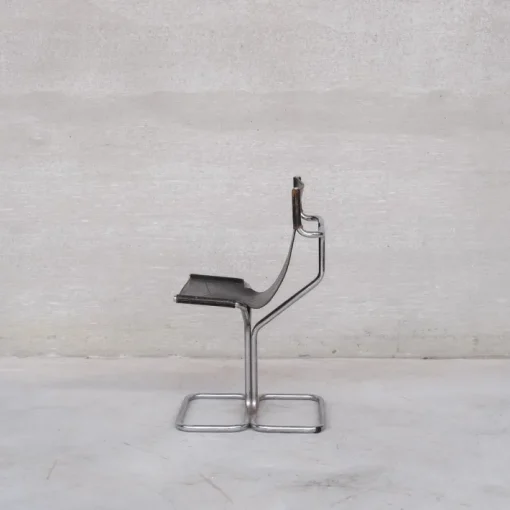 Pamono Mid-Century Modern Topos Dining Chairs by Gruppo Dam for Busnelli, 1970s, Set of 4 Online