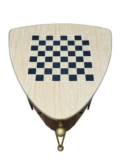 Pamono Mid-Century Modern Trolley in Teak Veneer and Brass, 1950s Discount