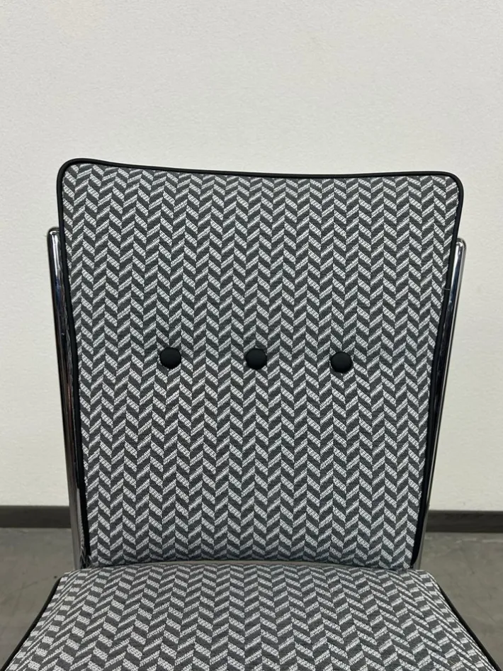 Pamono Mid-Century Modern Tubular Steel Chair by Jozsef Peresztegi, 1970s Outlet