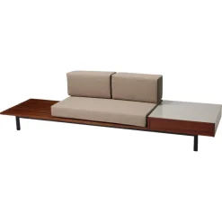 Pamono Mid-Century Modern Wood Bench attributed to Charlotte Perriand for Cansado, 1958 Clearance