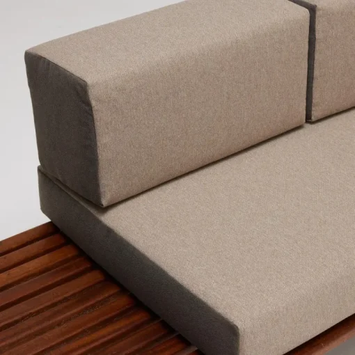 Pamono Mid-Century Modern Wood Bench attributed to Charlotte Perriand for Cansado, 1958 Clearance