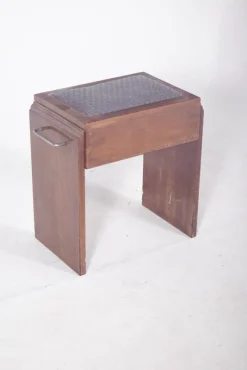 Pamono Mid-Century Modern Wooden Piano Bench