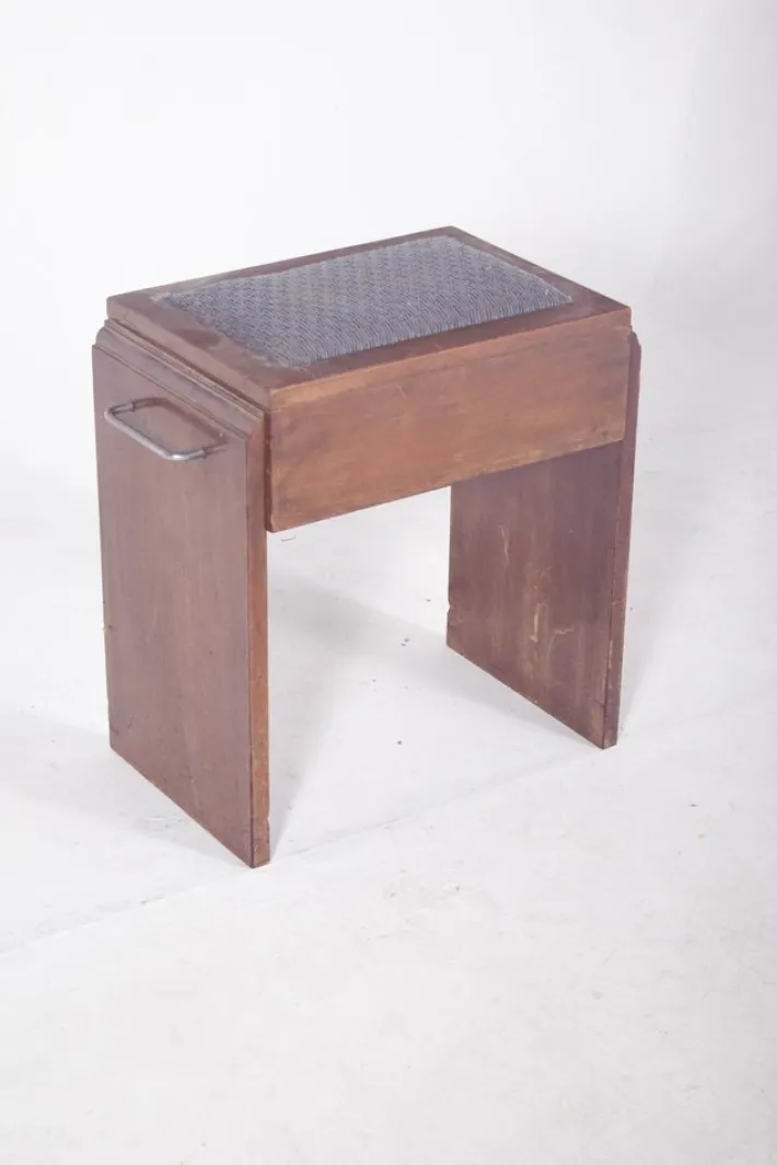 Pamono Mid-Century Modern Wooden Piano Bench