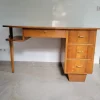 Pamono Mid-Century Modernist Desk in Golden Oak, Scandinavia, 1950s Outlet