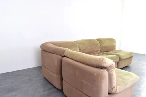 Pamono Mid-Century Modular Corner Sofa from Rolf Benz, 1970s Sale