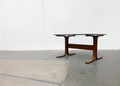 Pamono Mid-Century Norwegian Siesta Lounge Chairs and Glass Side Table Set by Ingmar Relling for Westnofa, Set of 3 Hot