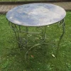 Pamono Mid-Century Painted Garden Patio Table, 1960s Discount