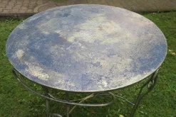 Pamono Mid-Century Painted Garden Patio Table, 1960s Discount