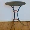 Pamono Mid-Century Patinated Iron Bistro, France, 1960s