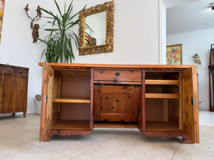 Pamono Mid-Century Pine Secretaire, 1960s Clearance