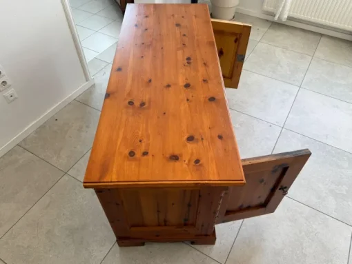 Pamono Mid-Century Pine Secretaire, 1960s Clearance