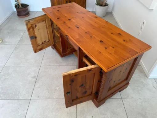 Pamono Mid-Century Pine Secretaire, 1960s Clearance