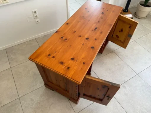 Pamono Mid-Century Pine Secretaire, 1960s Clearance